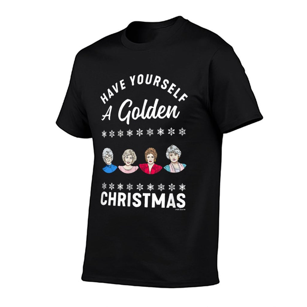 The Golden Girls - Have Yourself A Golden Christmas  Trendy Pattern T-Shirt