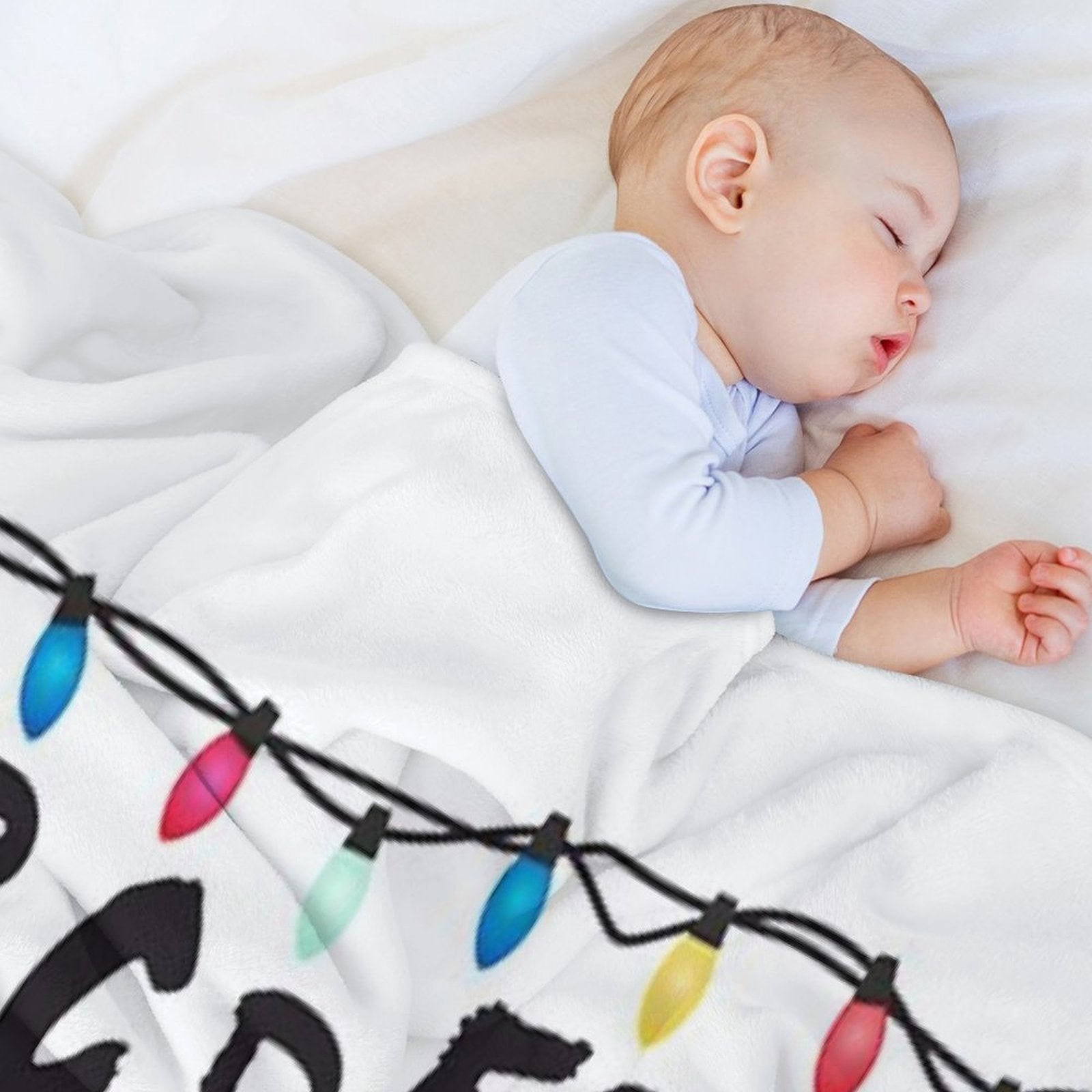 ABCDEFGH All-season Throw Blanket