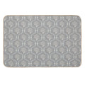Scallops And Spots Neutral Mocha And Sepia Brown  Pet-Safe Bath Mat