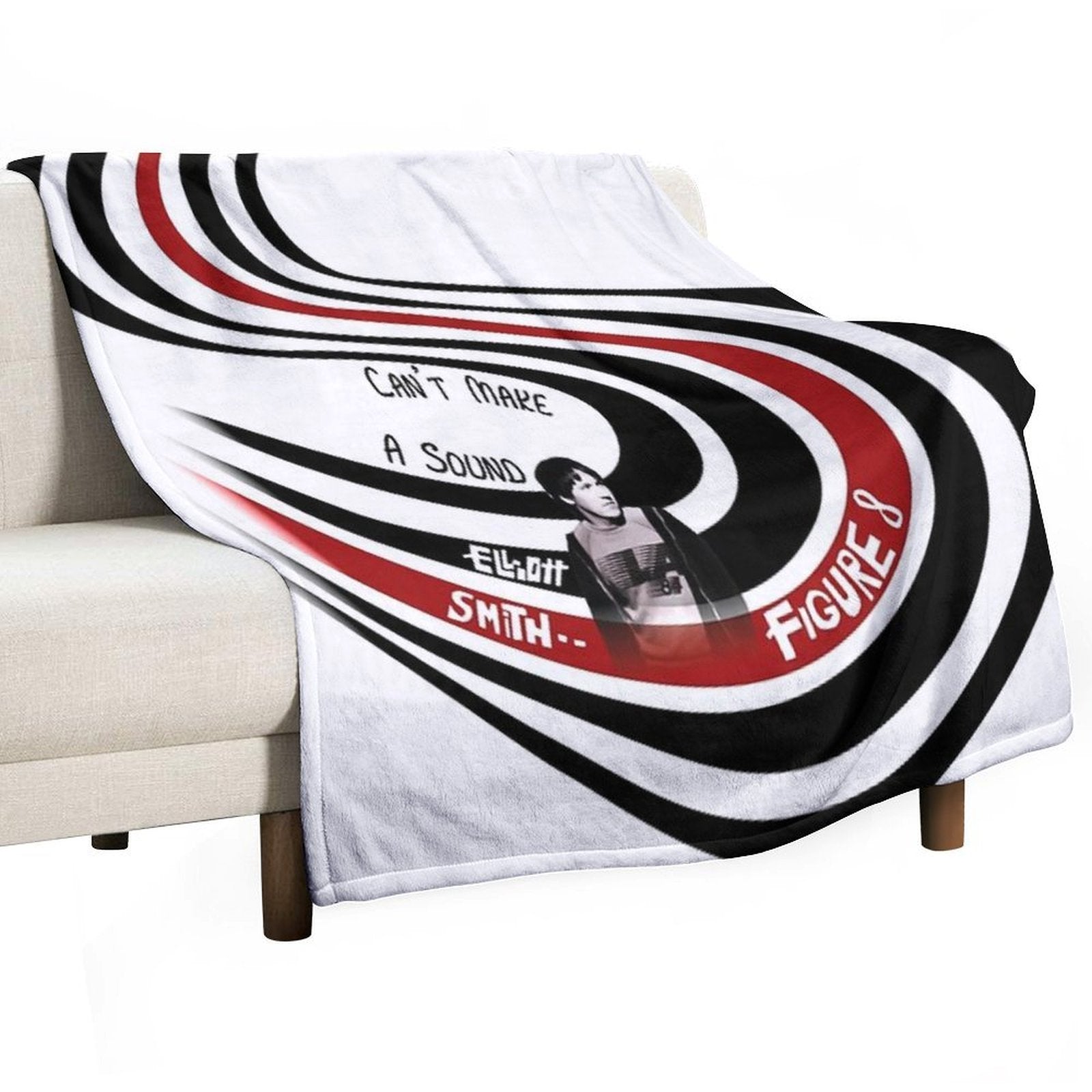 Elliott Smith Figure 8 Sustainable Throw Blanket