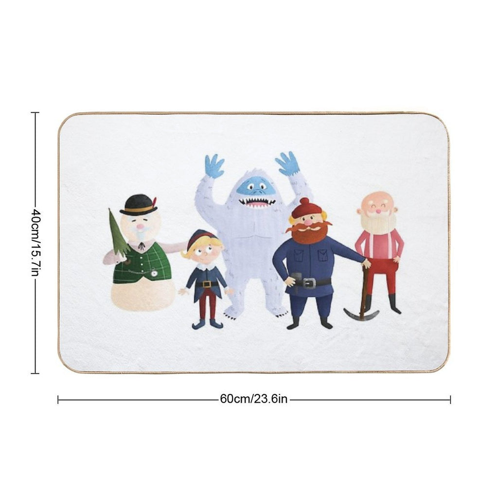 Classic Rudolph 2016  Odorless Bath Mat