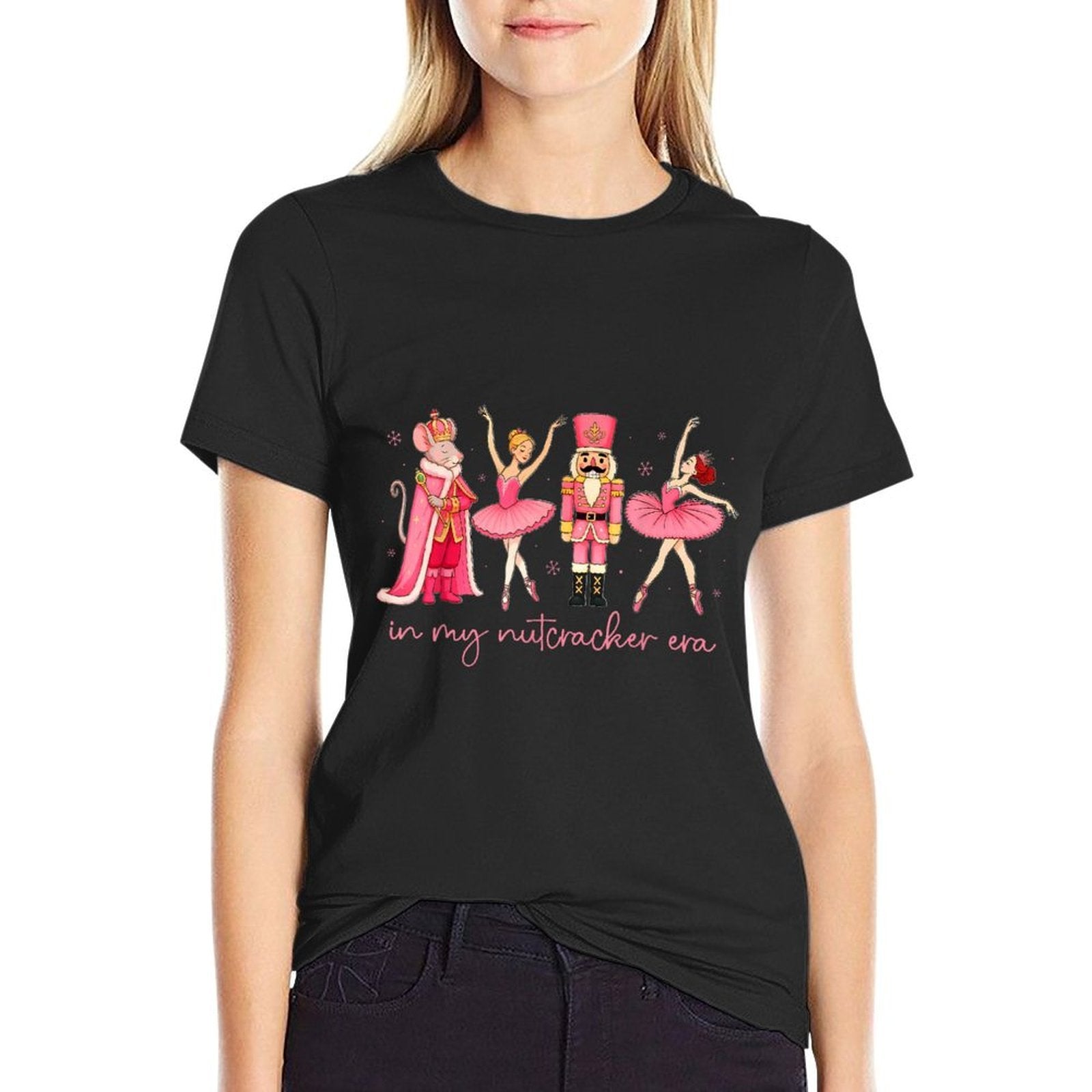 in My Nutcracker Era for Girls Women Kids Dancers Christmas  Rolled Sleeves T-Shirt