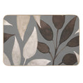 Leaves Design.  Multi-Purpose Bath Mat