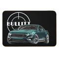 Bullitt Mustang GT 5.0L V8 Classic Steve Mcqueen Muscle Car  Slip-Resistant Bath Mat
