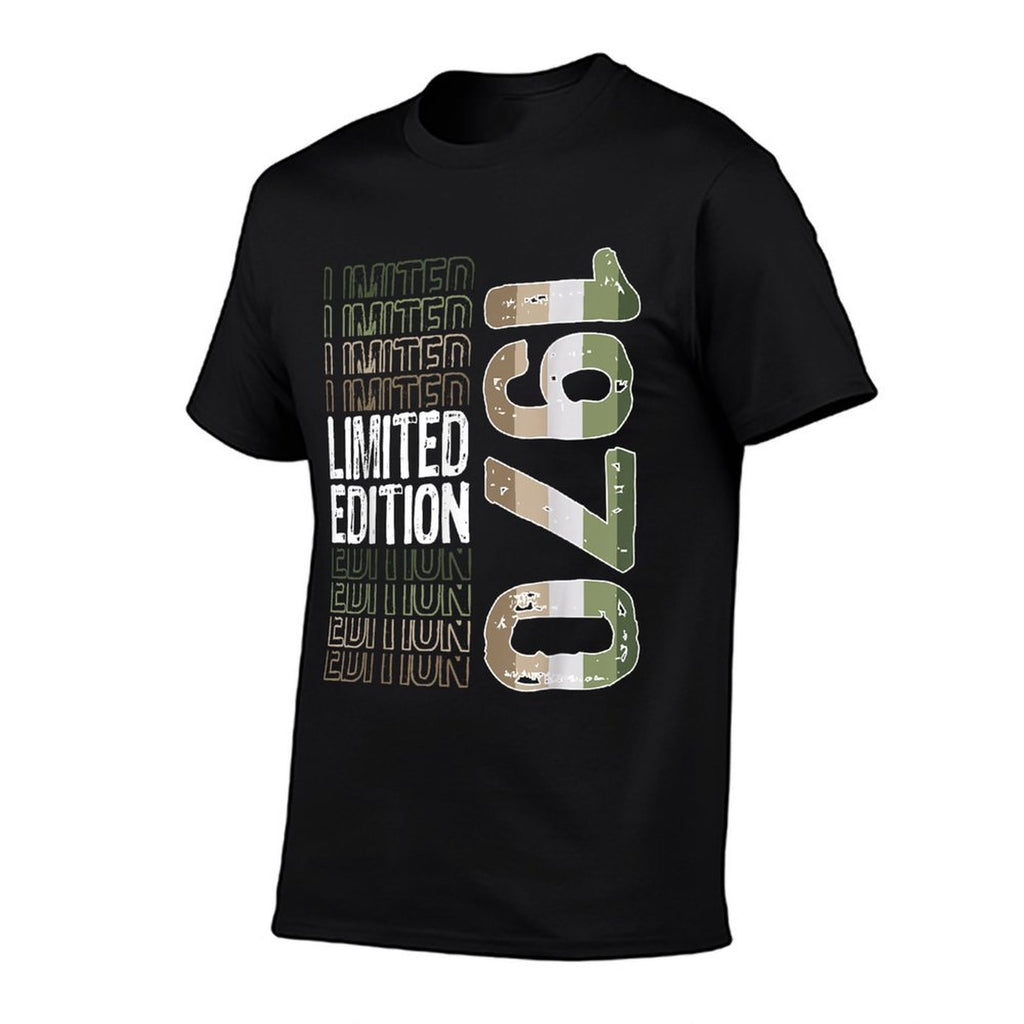 Limited Edition Vintage 1970 Retro Birthday  High-quality Stitching T-Shirt