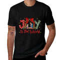 Joy To The World Christian Christmas Nativity Baby Jesus  Relaxed-fit T-Shirt