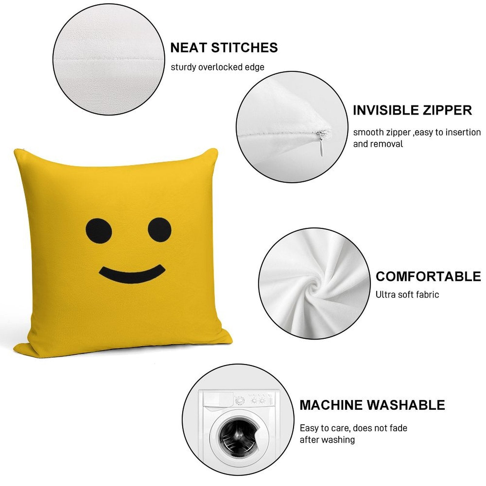 ( Soft Gift Ready Throw Pillow