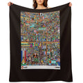 Rplace - Reddit Digital Art - 2022 Classic T-Shirt Sustainable Throw Blanket