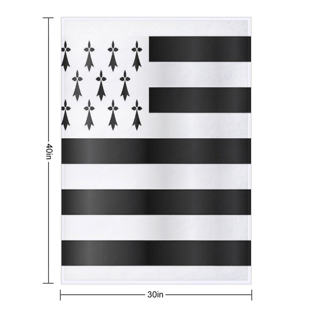 Drapeau Breton Lightweight Throw Blanket
