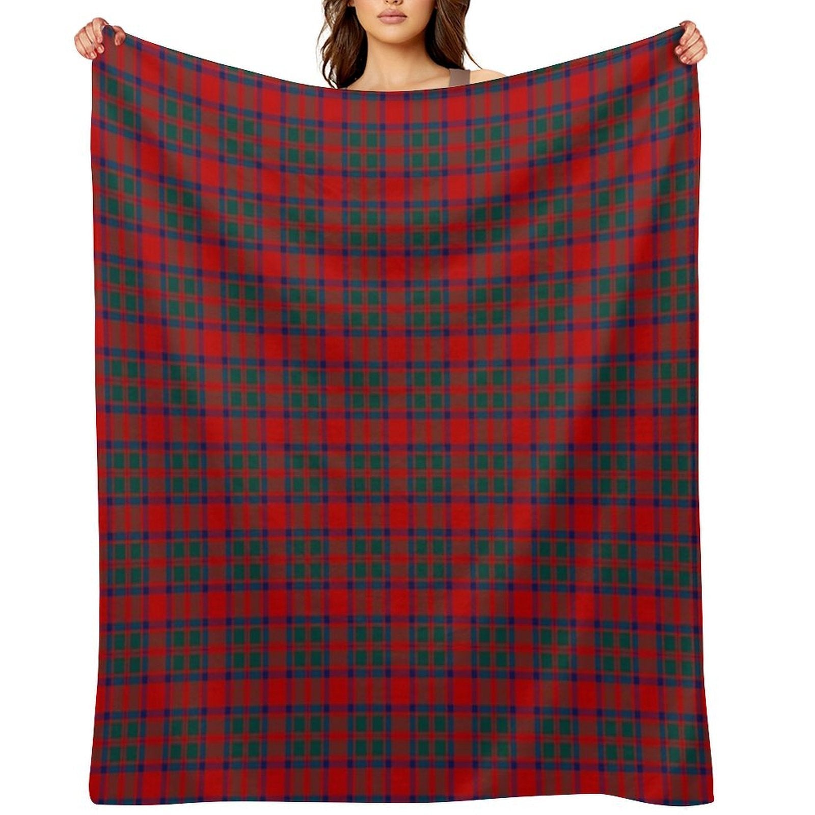 Clan MacKintosh Tartan Shrink-resistant Throw Blanket