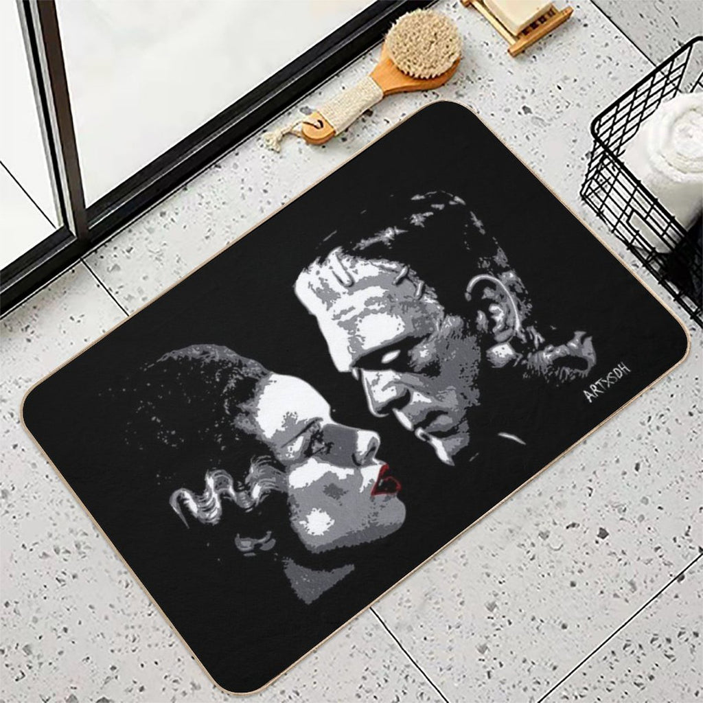 For The Love of Frank  Repositionable Bath Mat