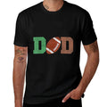 Dad of The 1 Year Old Football 1st Year Down Birthday Party Comfortable T-Shirt