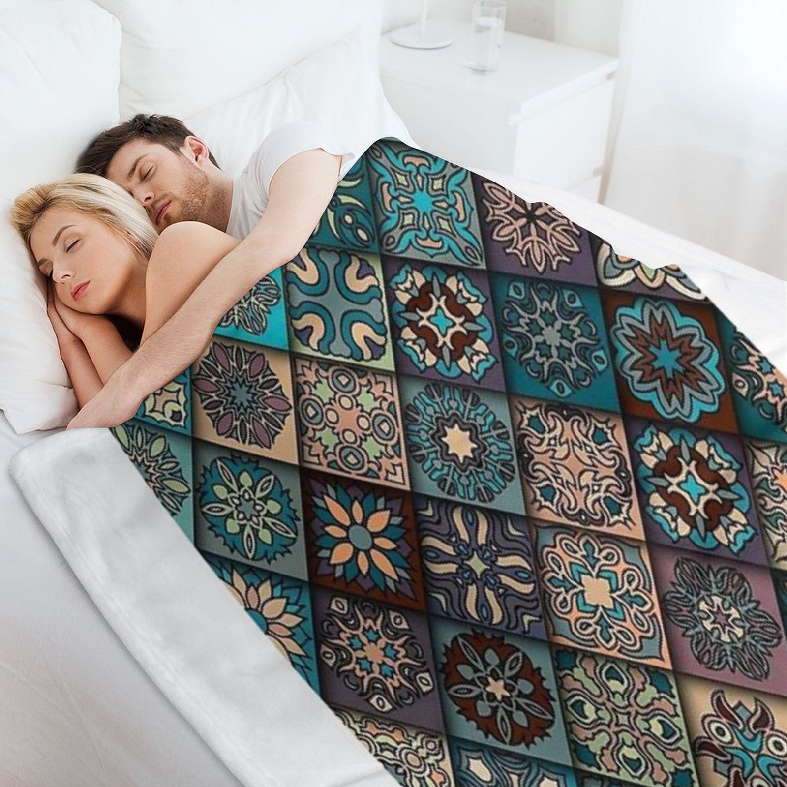Abstract Design #81 Velvety-soft Throw Blanket