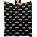 Cops All-season Throw Blanket