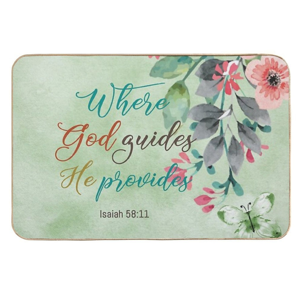 Isaiah 5811  Easy Maintenance Bath Mat