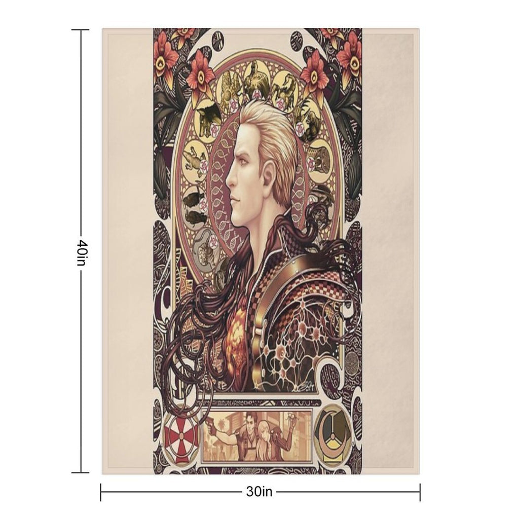 Biohazard Zodiac Durable Throw Blanket