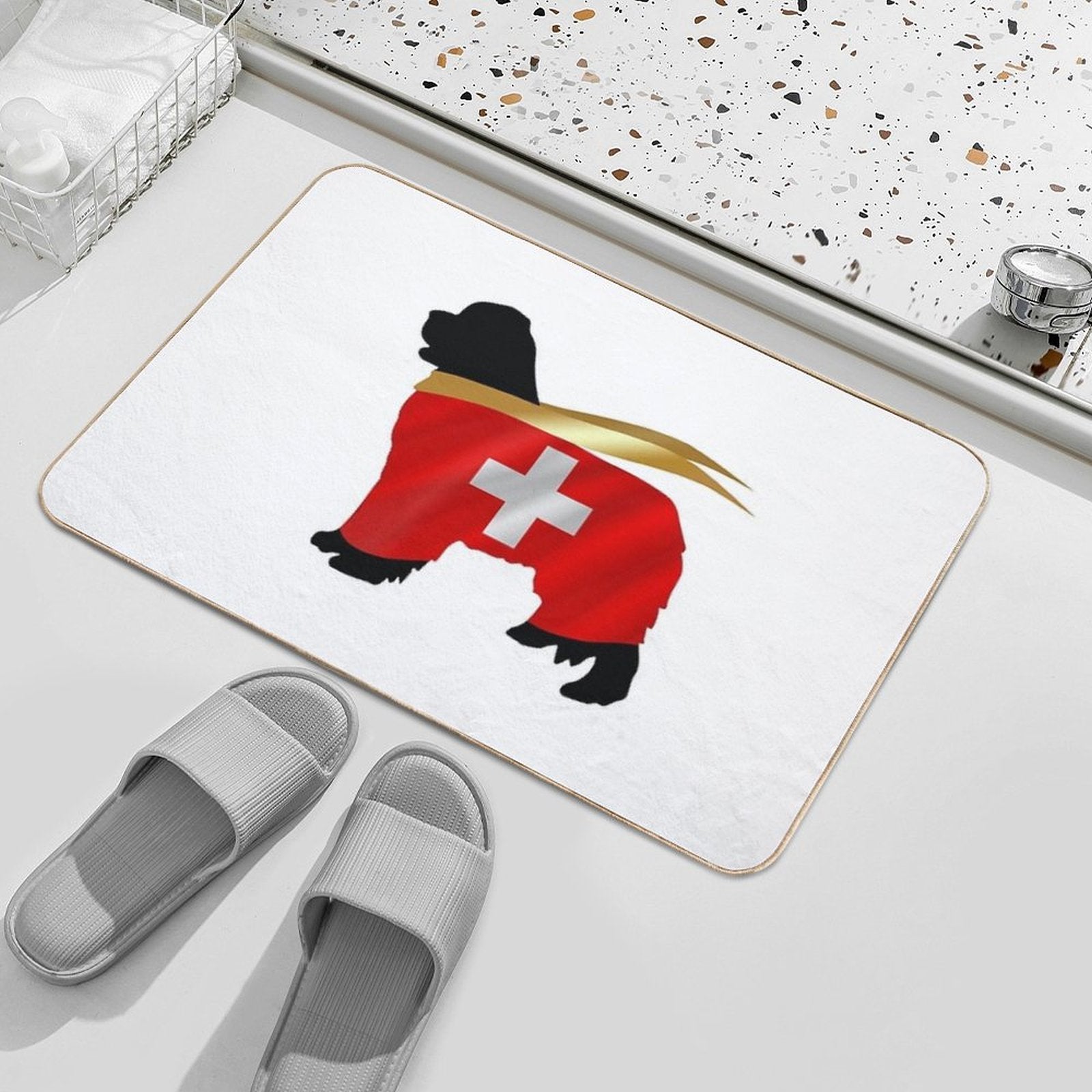 Newfoundland of Switzerland Durable Bath Mat