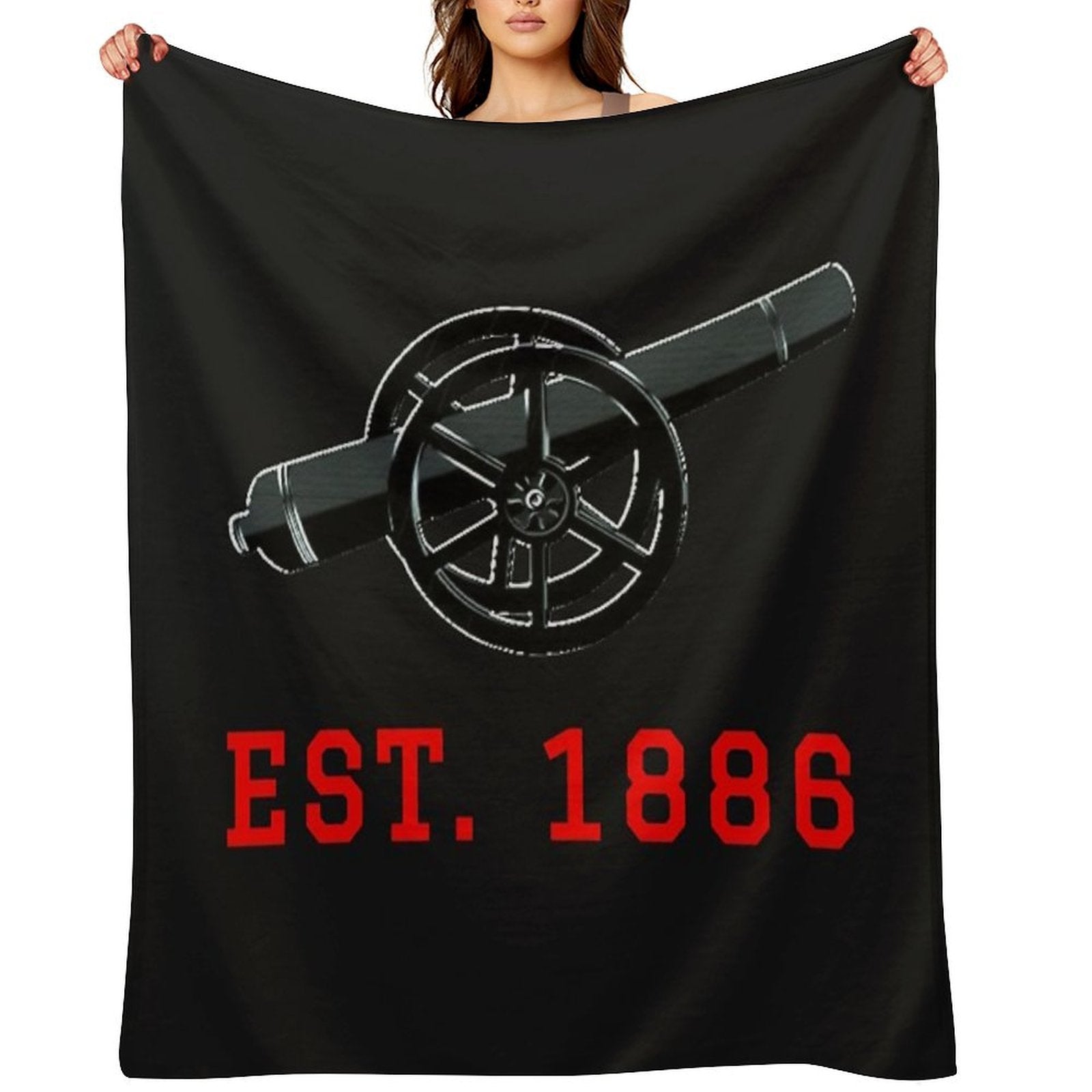 Established 1886 Wrinkle-free Throw Blanket
