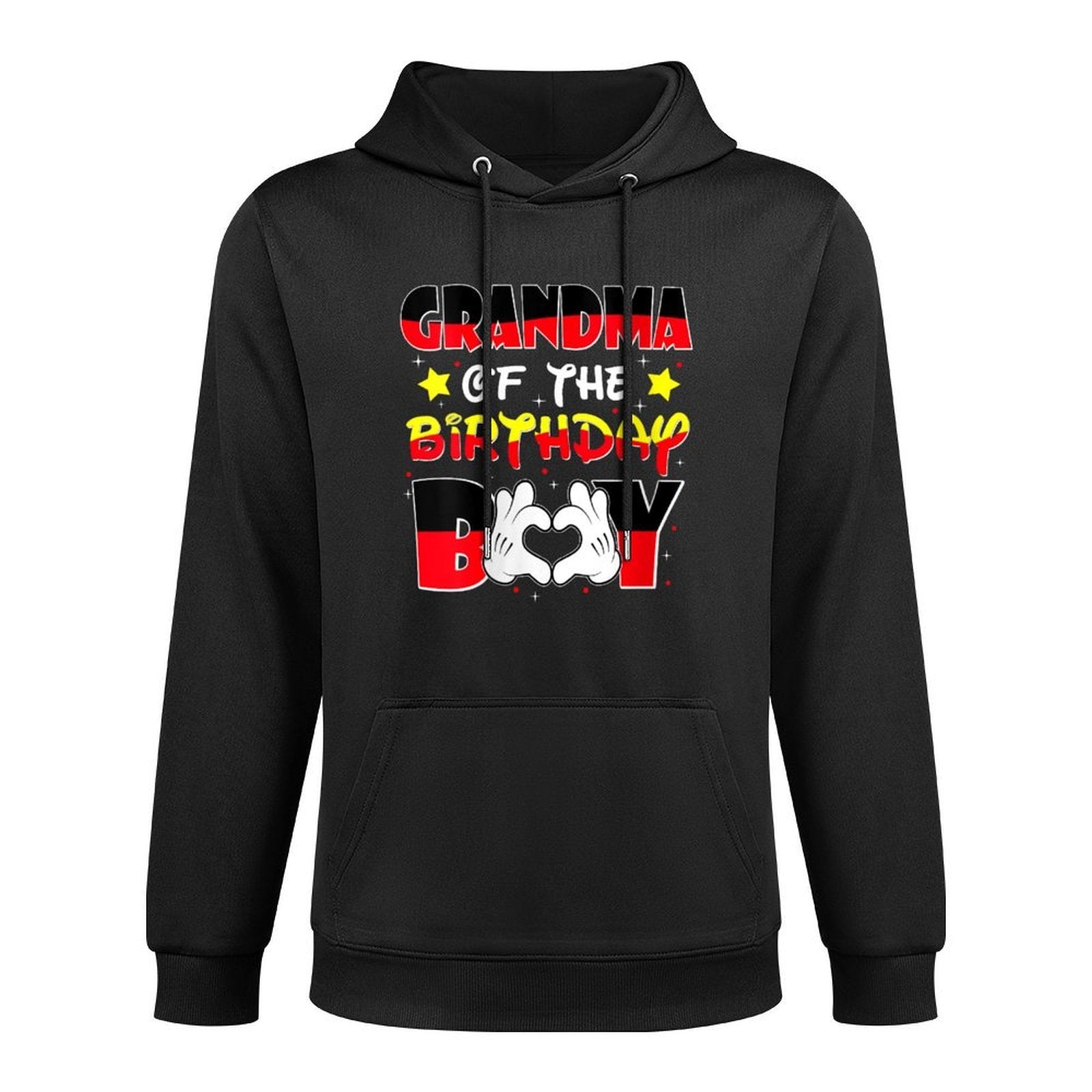 Womens Grandma Of The Birthday Boy Matching Grandson Family Easy Care Hoodie