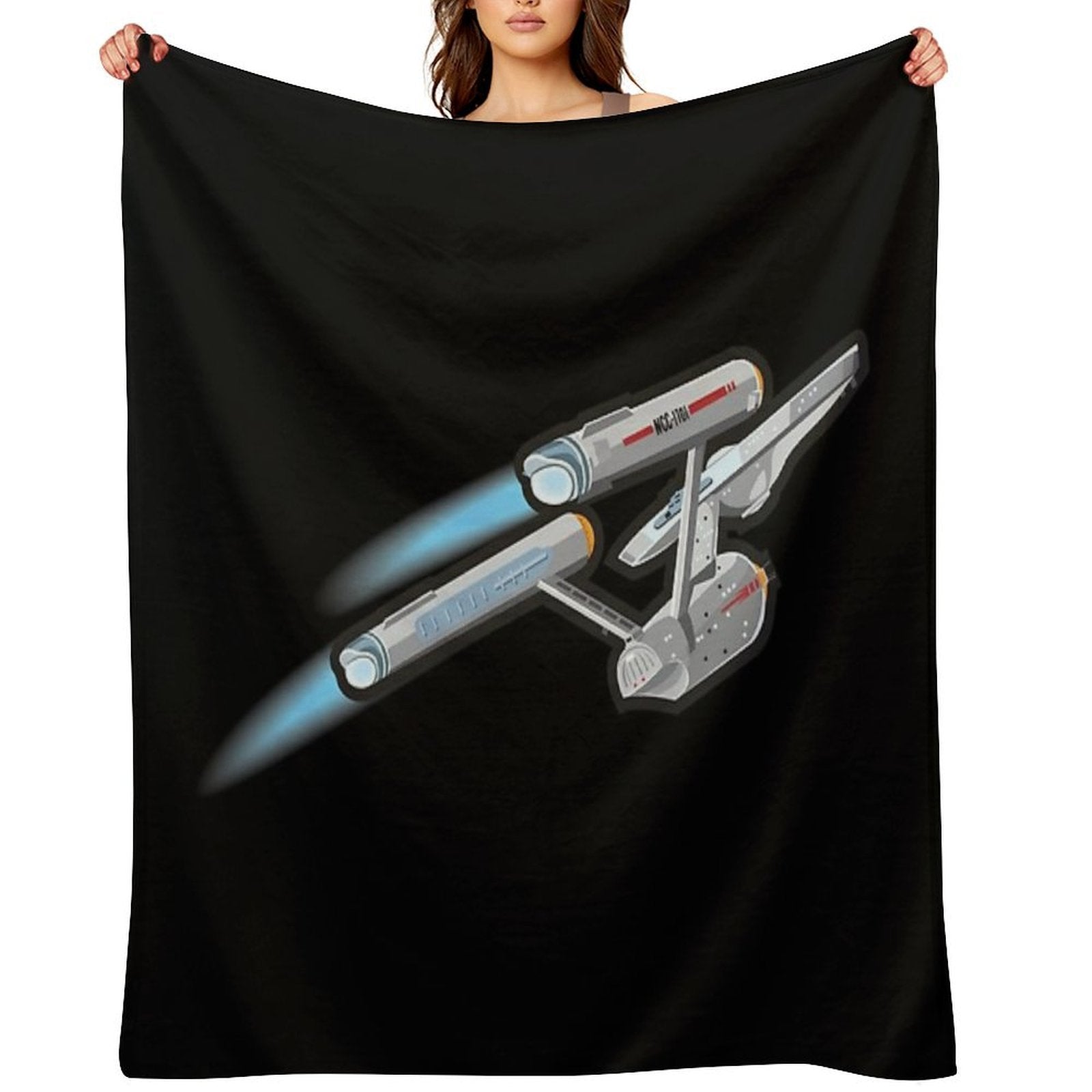 Enterprise Classic Multi-functional Throw Blanket