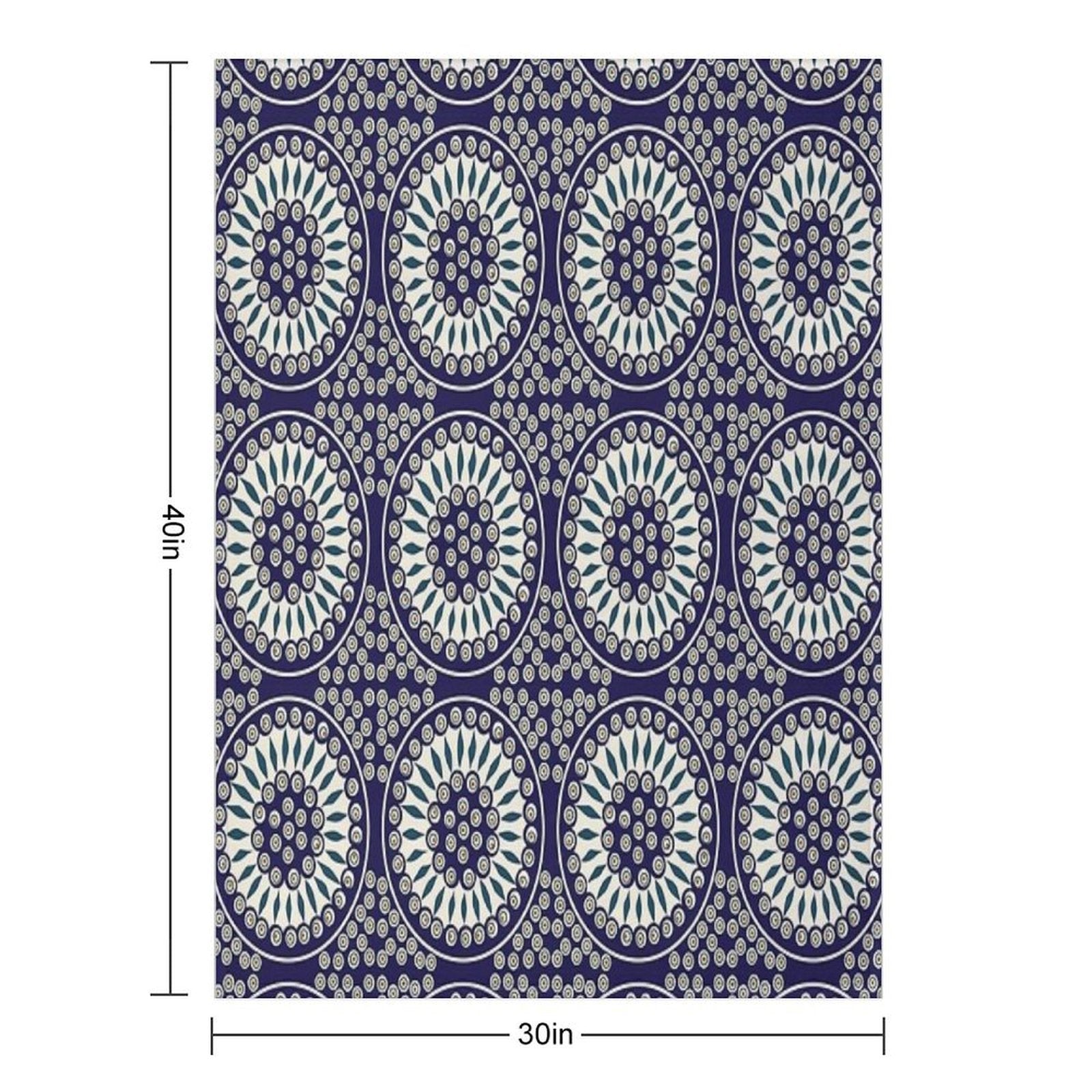 Bolesławiec Ceramics Durable Throw Blanket