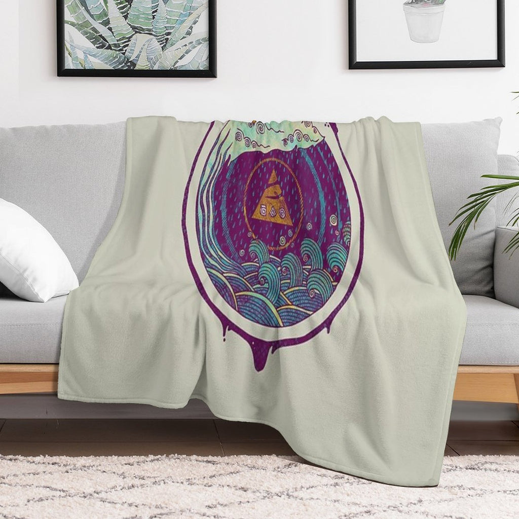 Water Lightweight Throw Blanket
