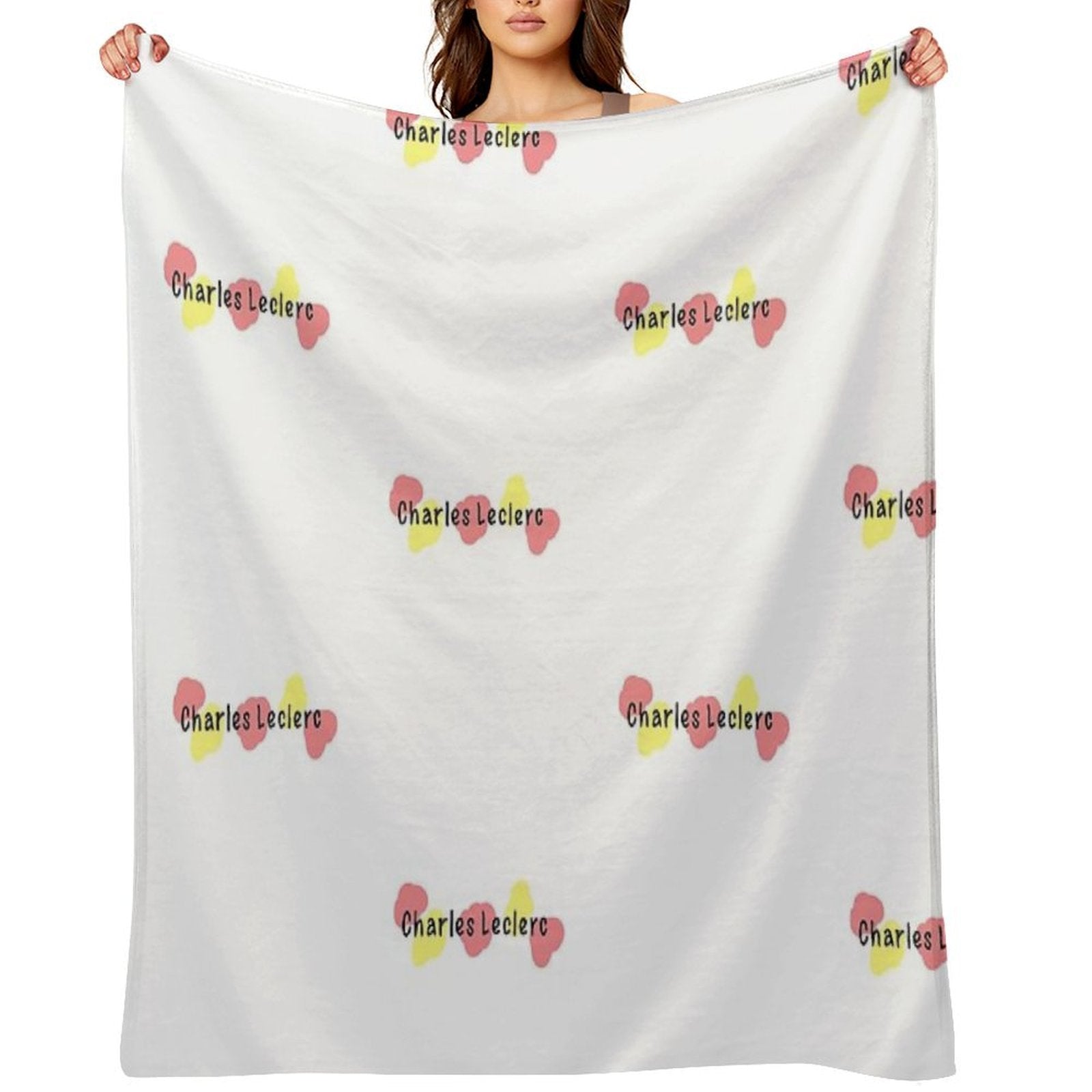 Charles Leclerc - Looks Like Water Colour Easy Care Throw Blanket
