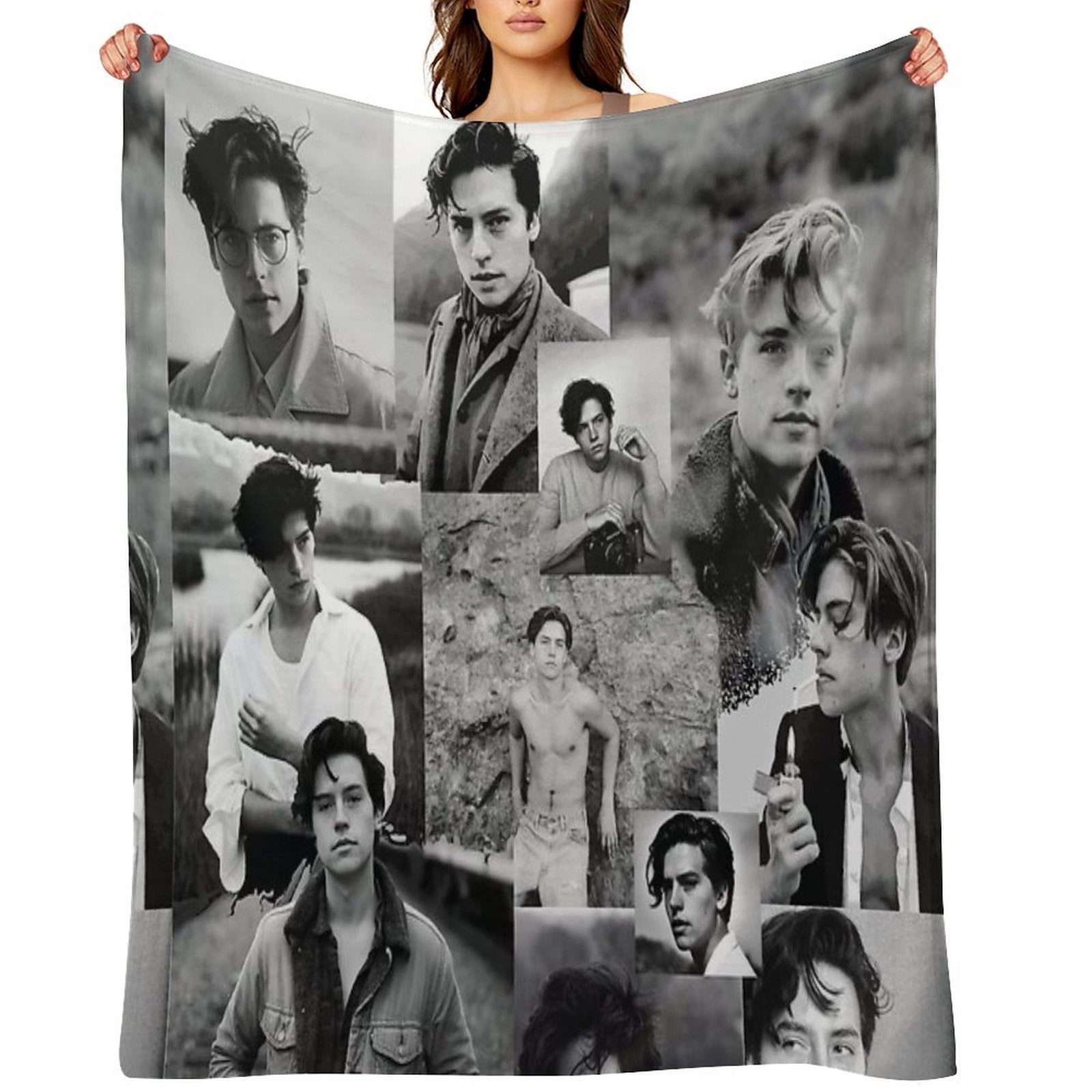 Cole Sprouse Velvety-soft Throw Blanket