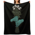 Monster Bouquet Plush Throw Blanket