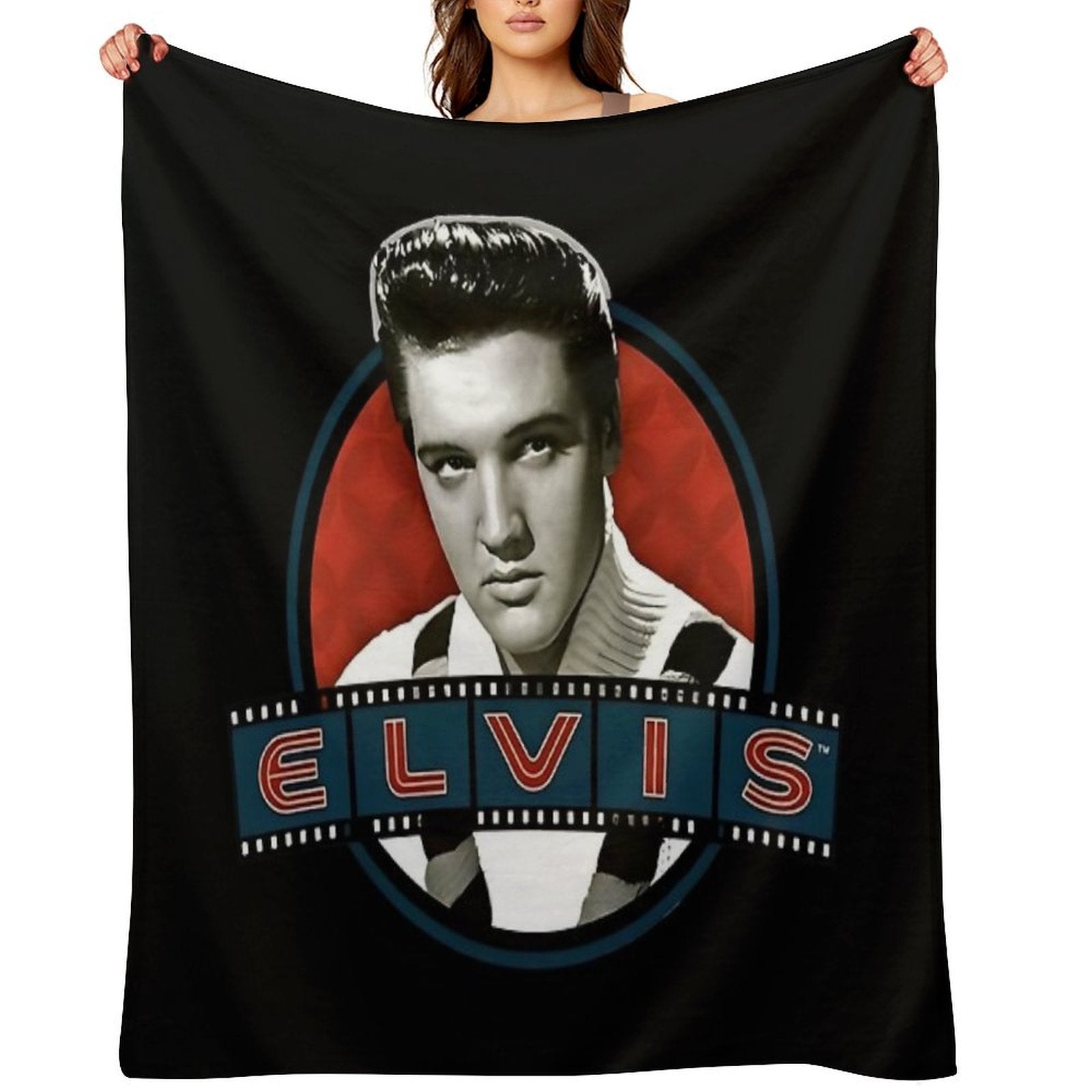 Bright Moonelvis Presley Elvis Presley Elvis Presley Elvis Presley, Elvis Presley Elvis Presley Elvis Presley Compact Throw Blanket