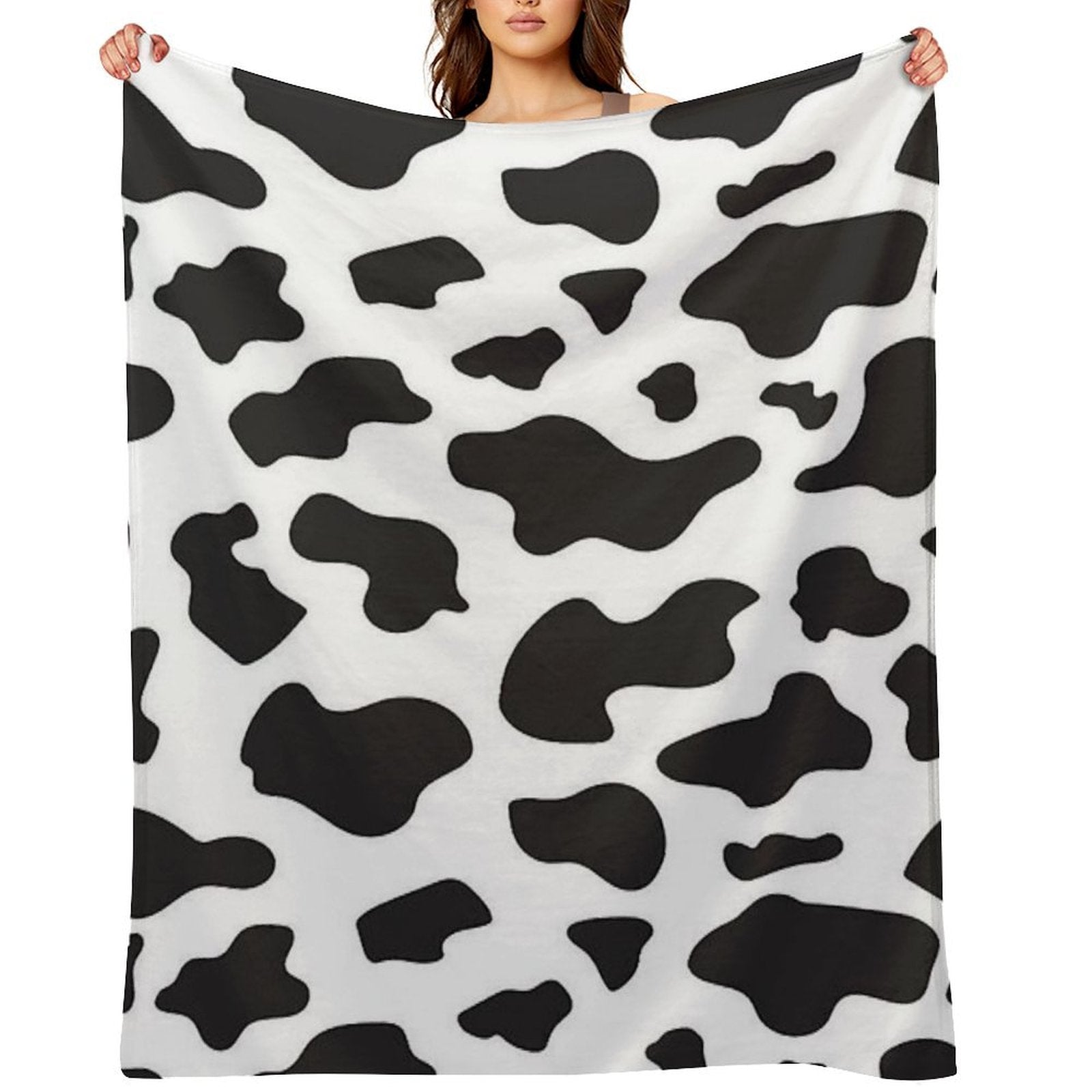 Cow Pattern Gift-ready Throw Blanket
