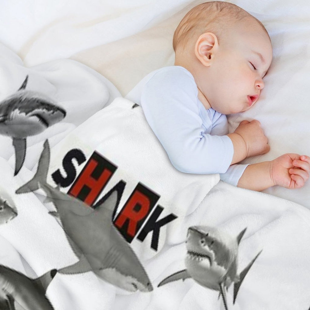 Shark Eco-conscious Throw Blanket