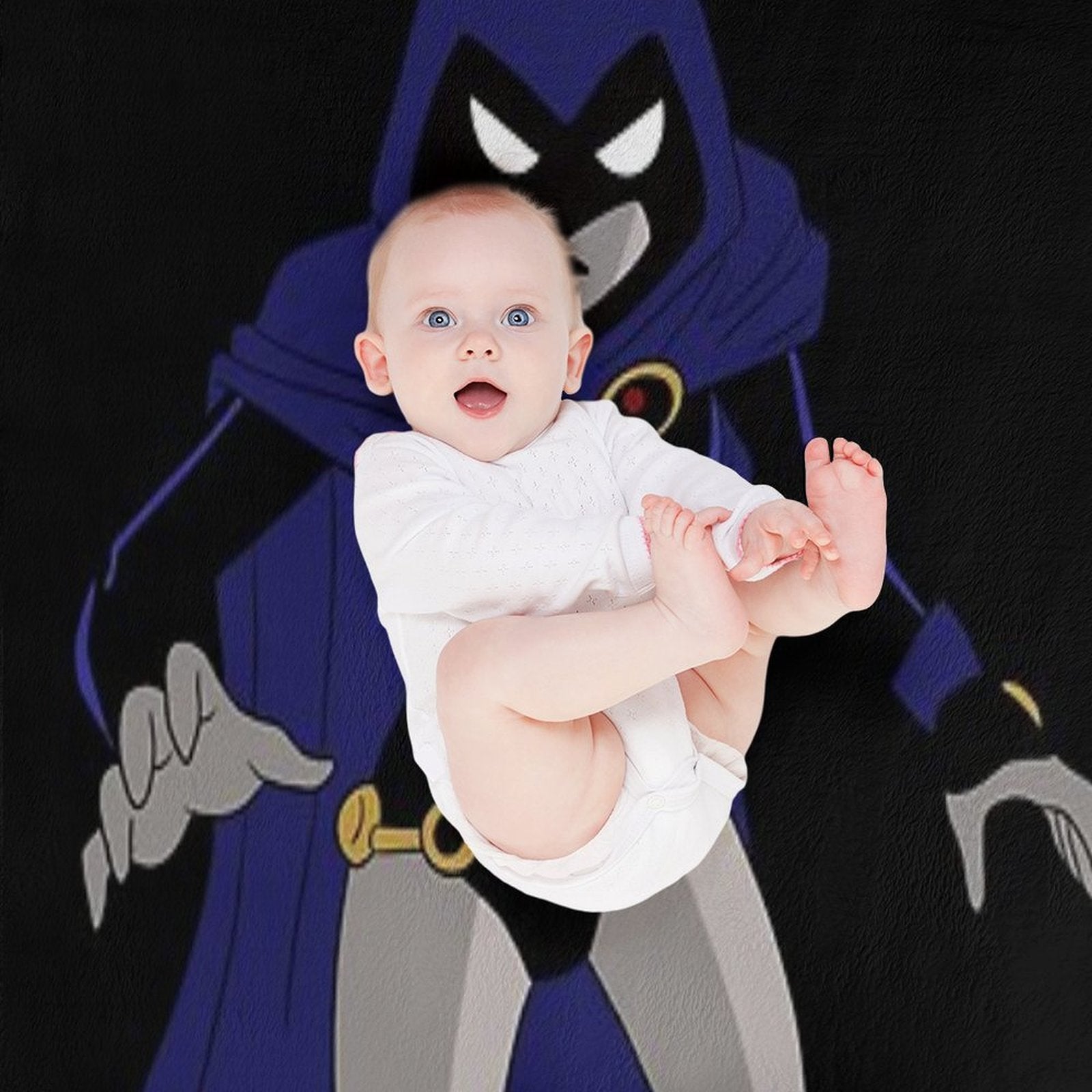 Raven Teen Titans Original Plush Throw Blanket