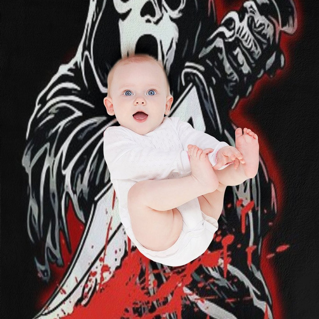 Scream Movie Gift-ready Throw Blanket