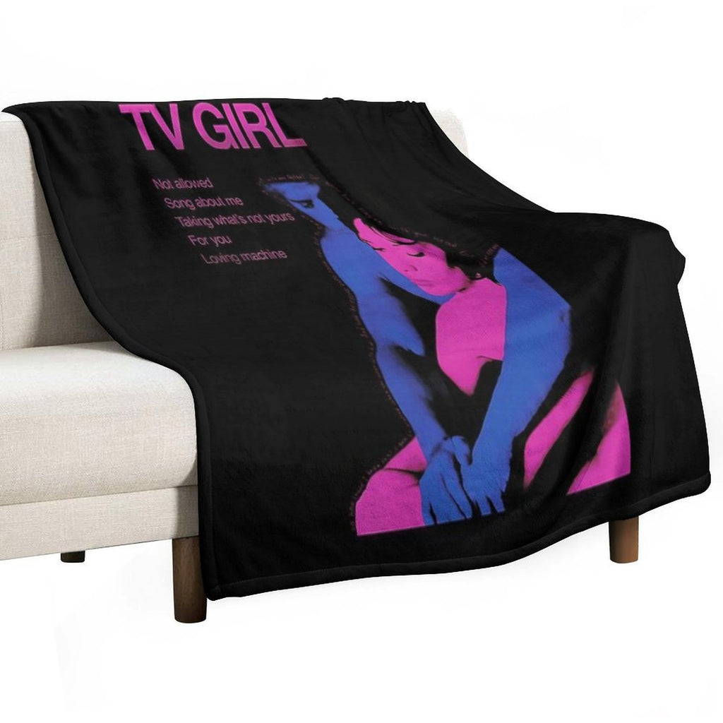 Who Really Cares - Tv Girl Durable Throw Blanket
