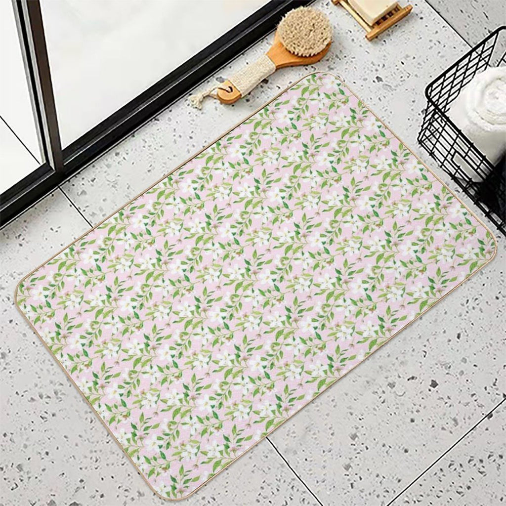Jasmine Delight Pink  Odorless Bath Mat