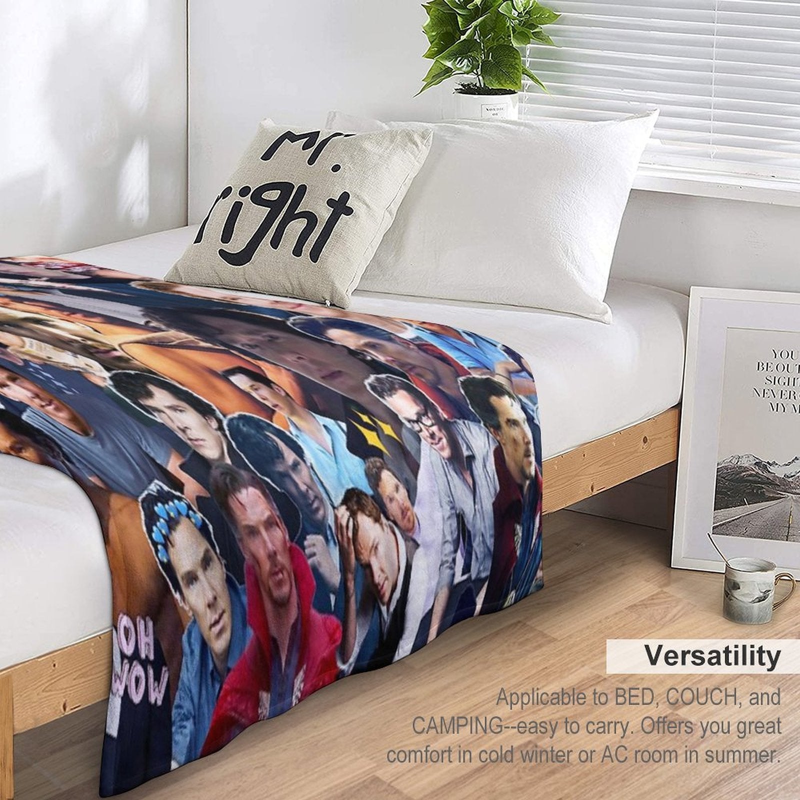 Benedict Easy Care Throw Blanket