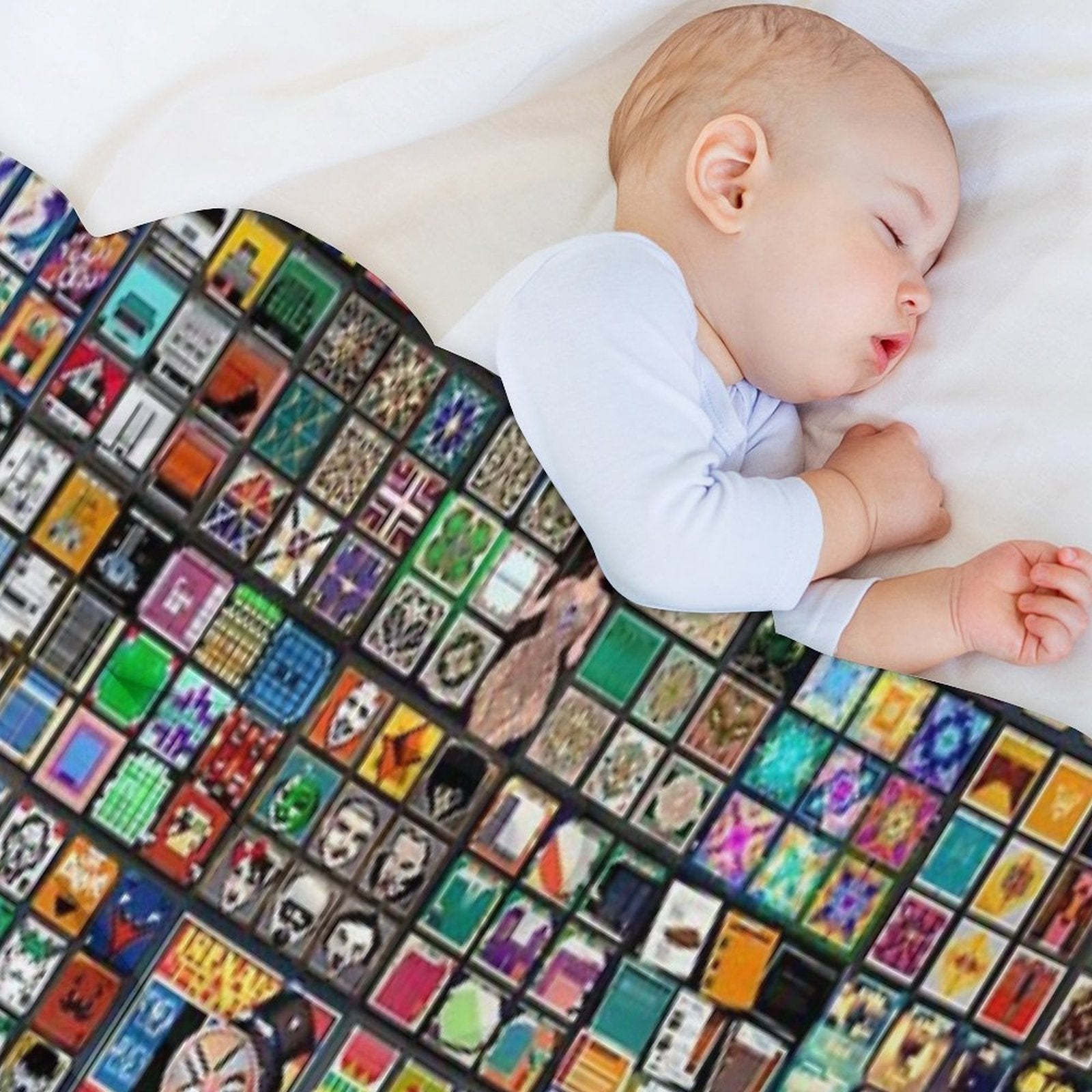 Variations on Tic Tac Toe Comfort Throw Blanket