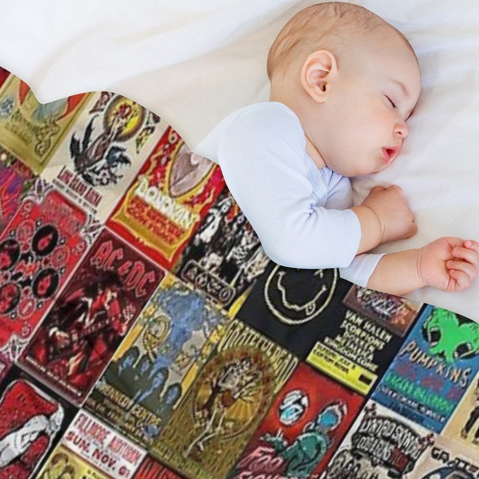 Rock Collage Quick-dry Throw Blanket