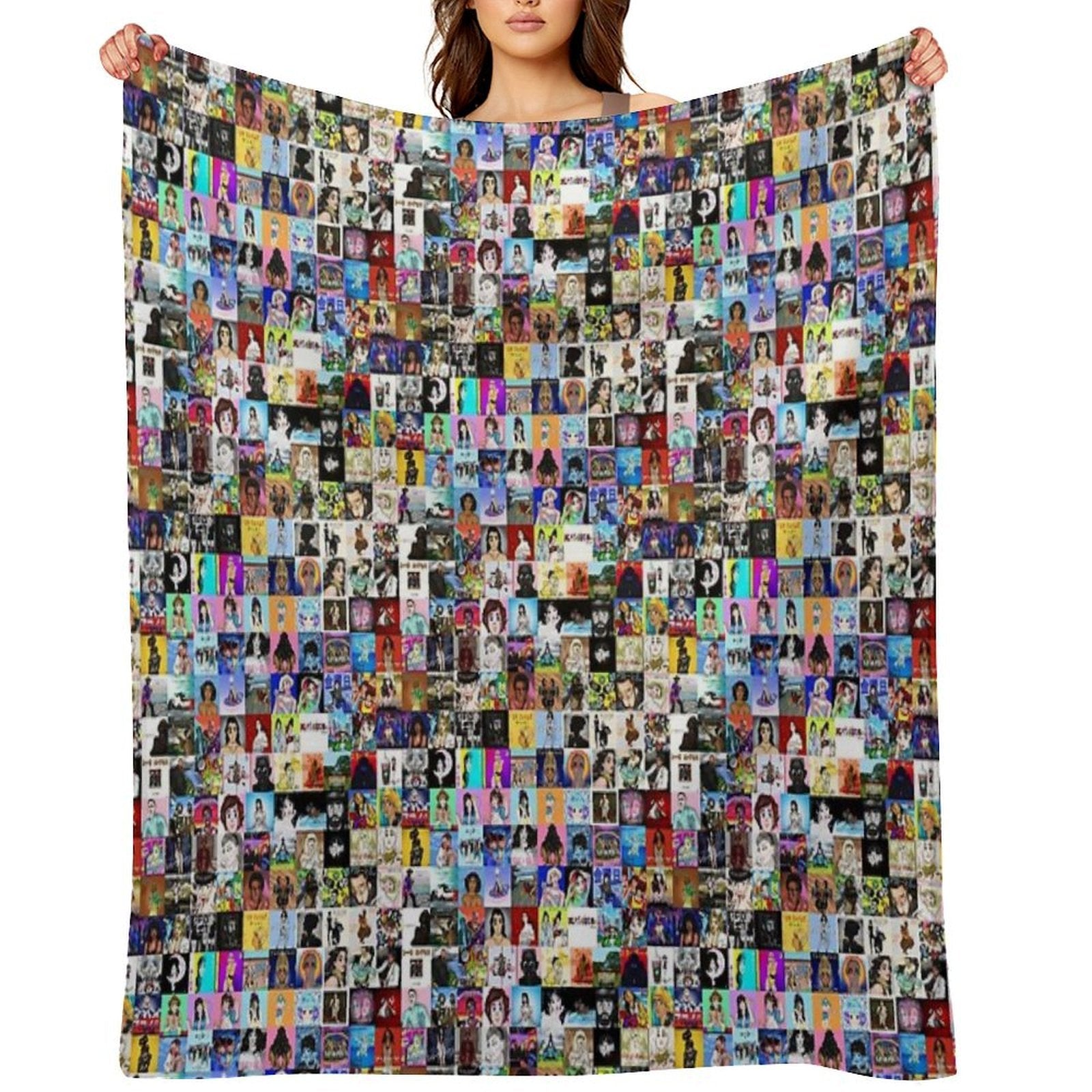 Ultimate Album Collage 2 Premium Throw Blanket