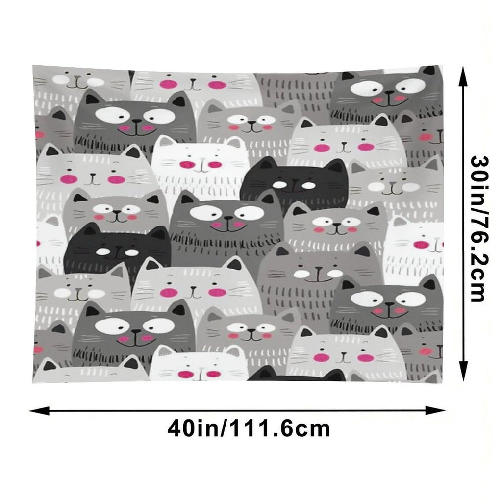 Cats Tapestry