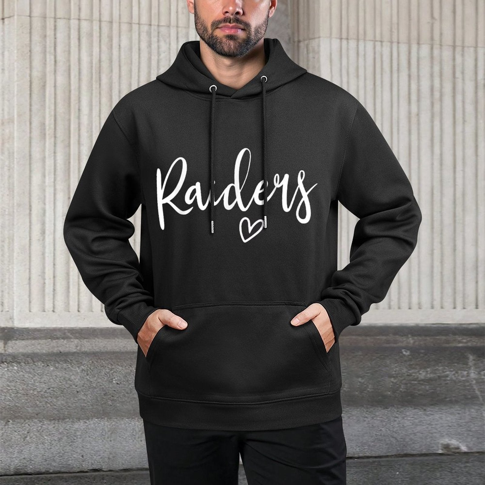 Raiders High School Raiders Sports Team Womens Raiders Relaxed Fit Hoodie