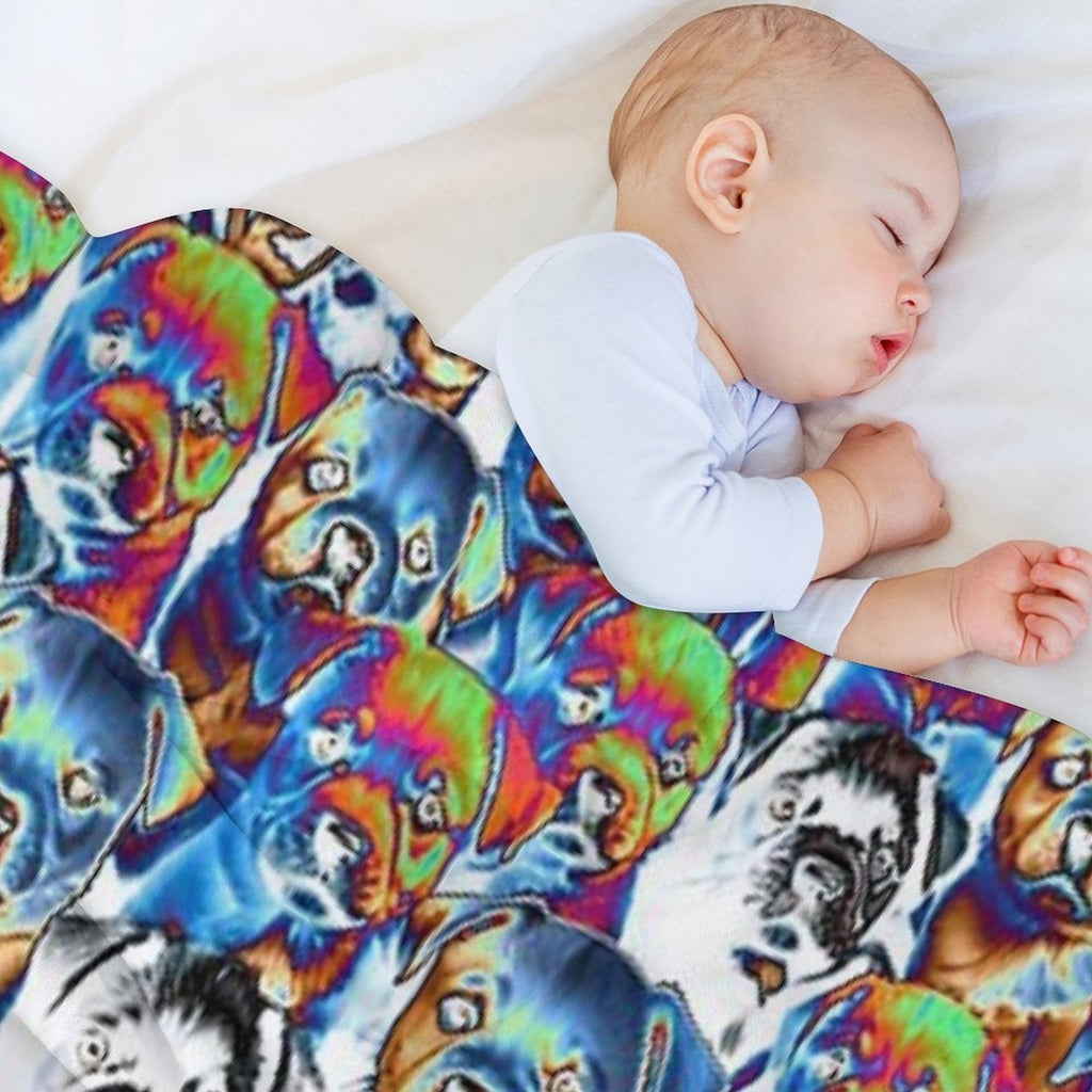 FEEL THE VIBE Easy Care Throw Blanket