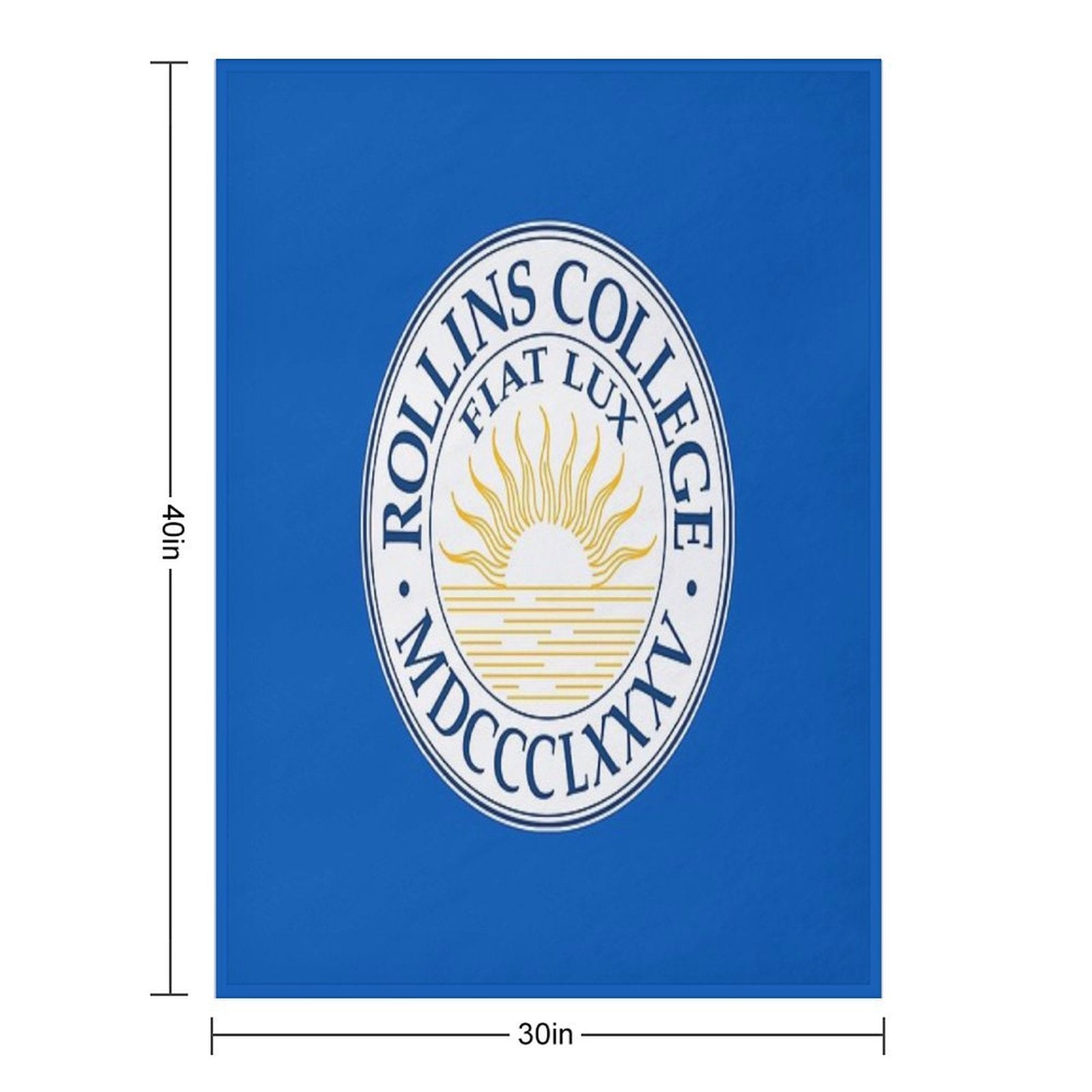 Rollins College Gift-ready Throw Blanket