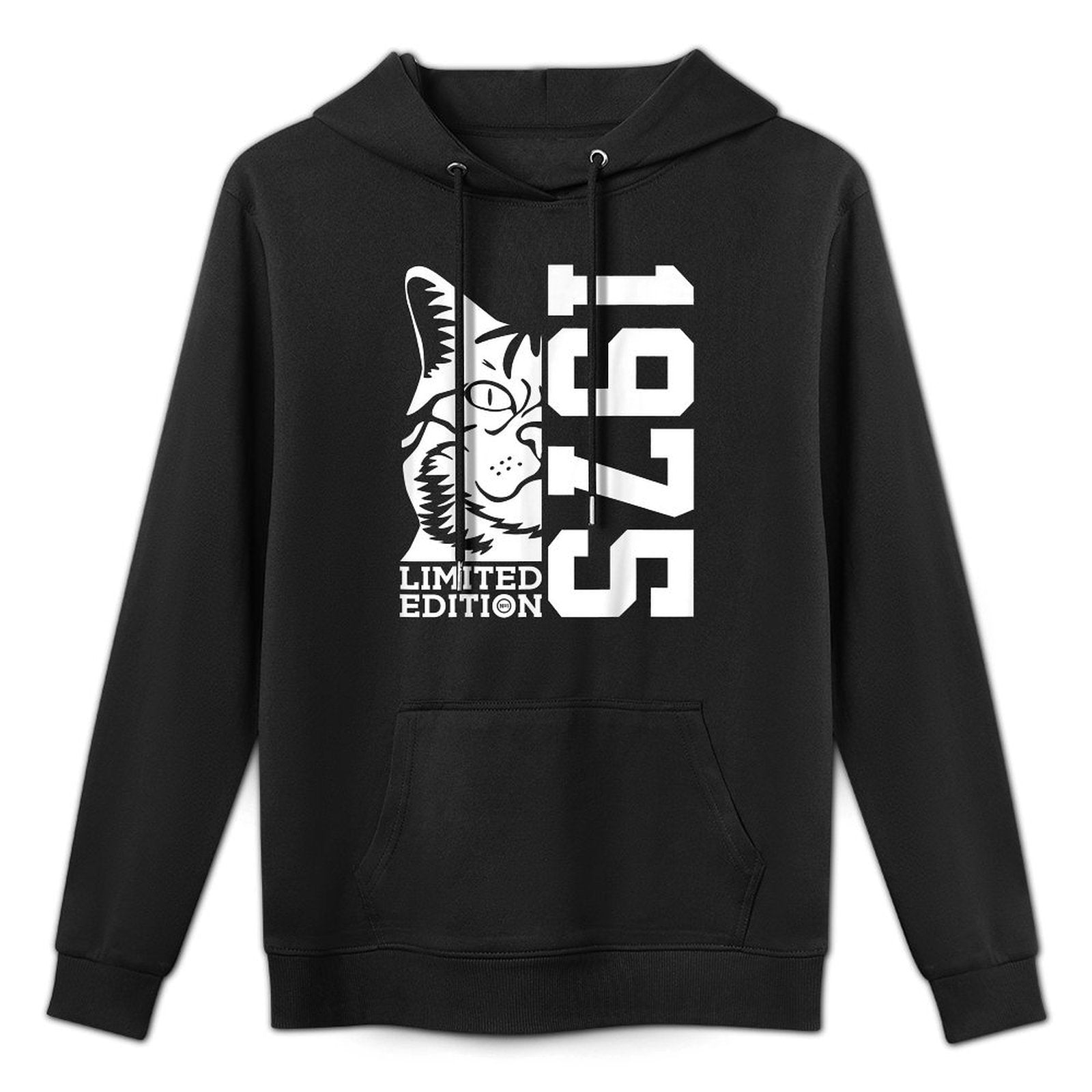 50th BIRTHDAY CAT LIMITED EDITION 1975 Colorfast Hoodie