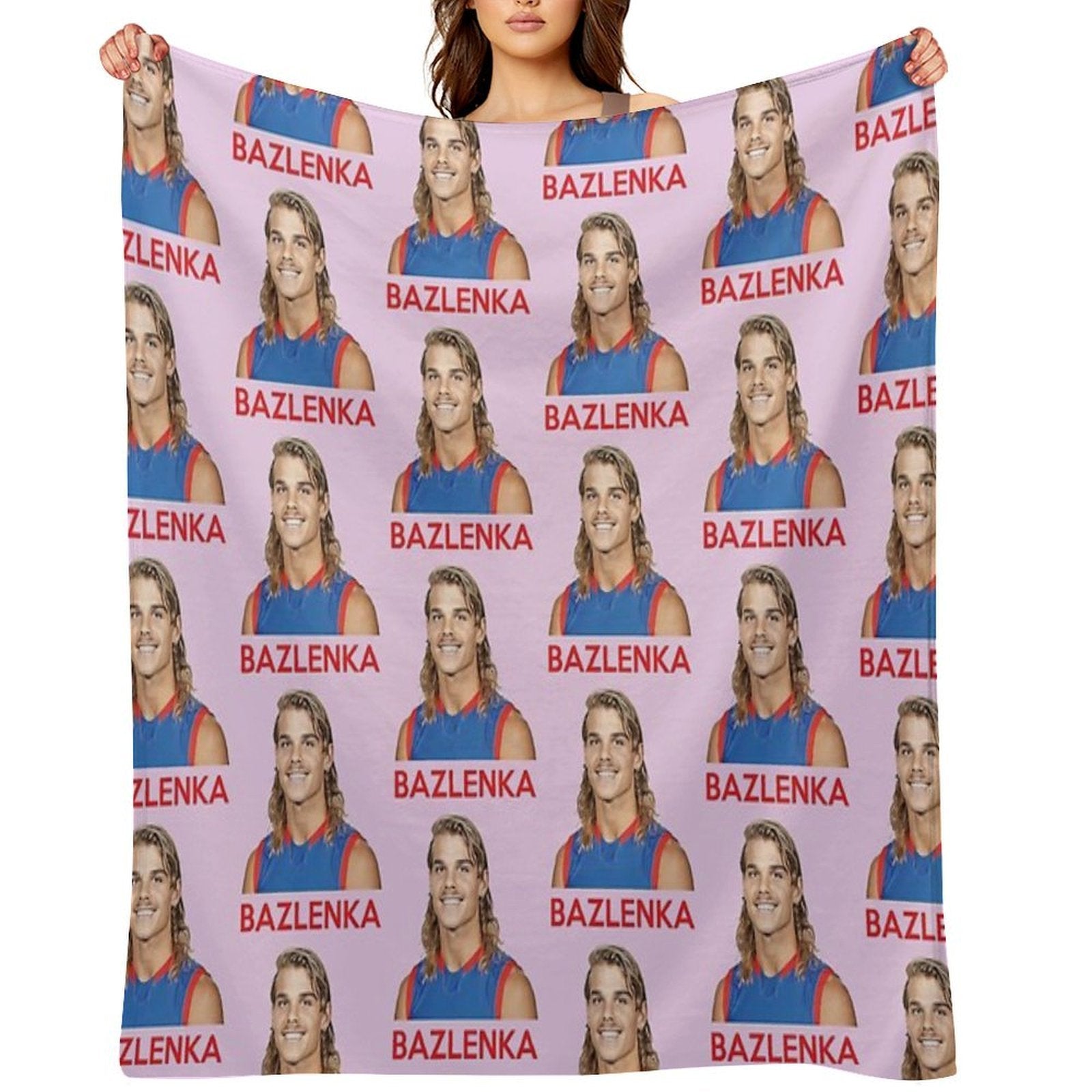 Bailey Smith - Bazlenka Machine-washable Throw Blanket