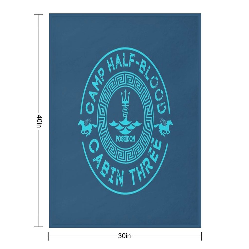Camp Half Blood - Half Gift-ready Throw Blanket