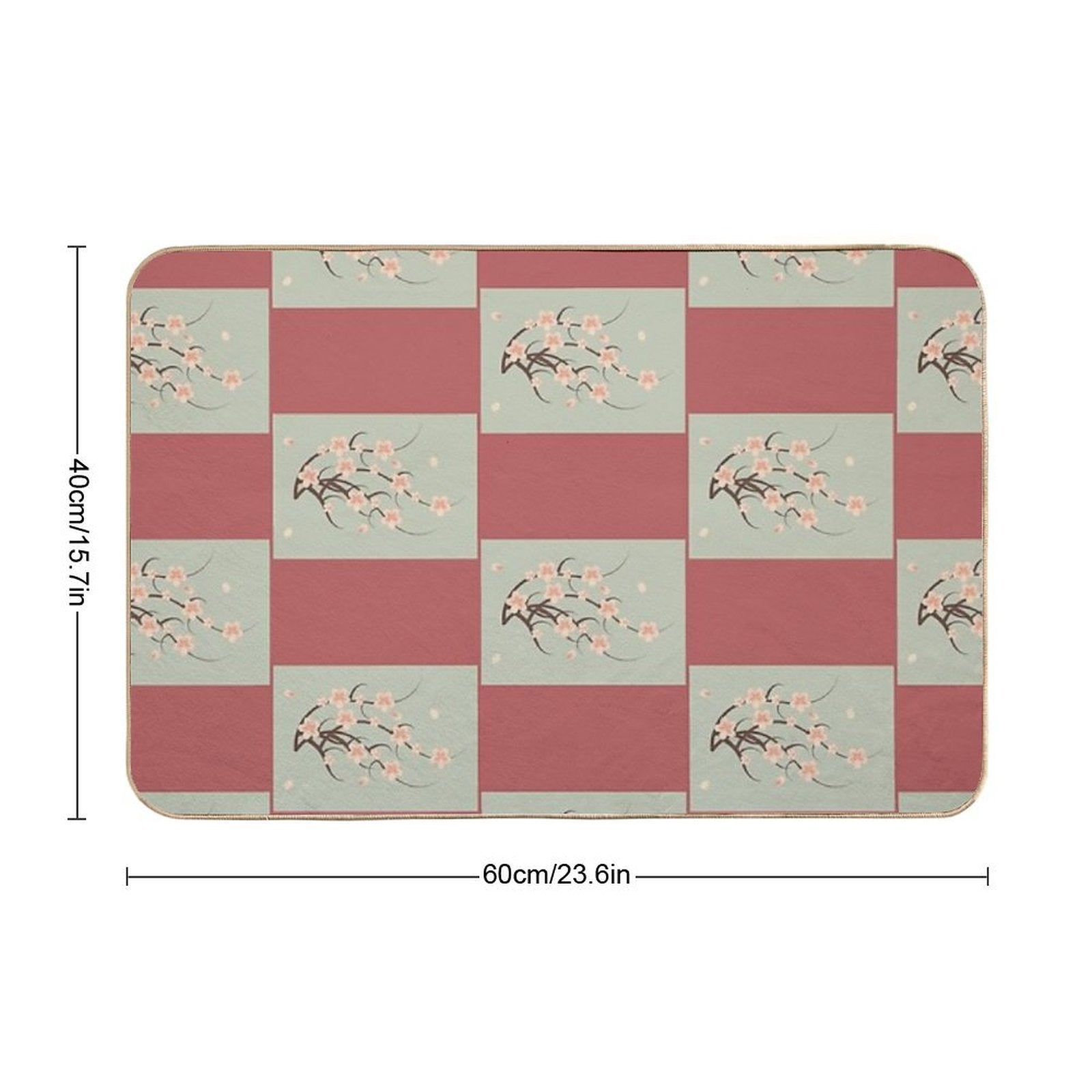 Background  Absorbent Bath Mat