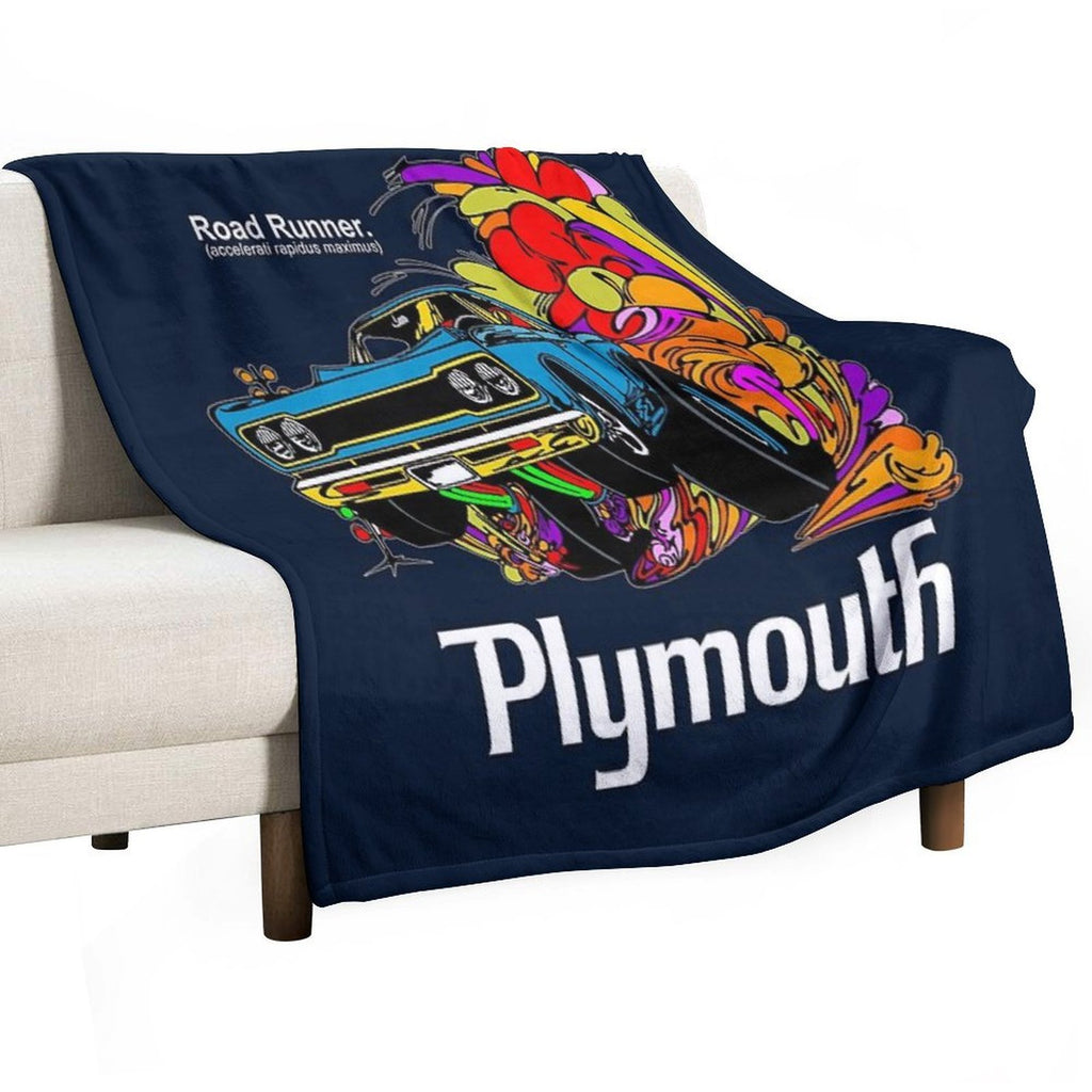 70's Muscle Car Comfort Throw Blanket