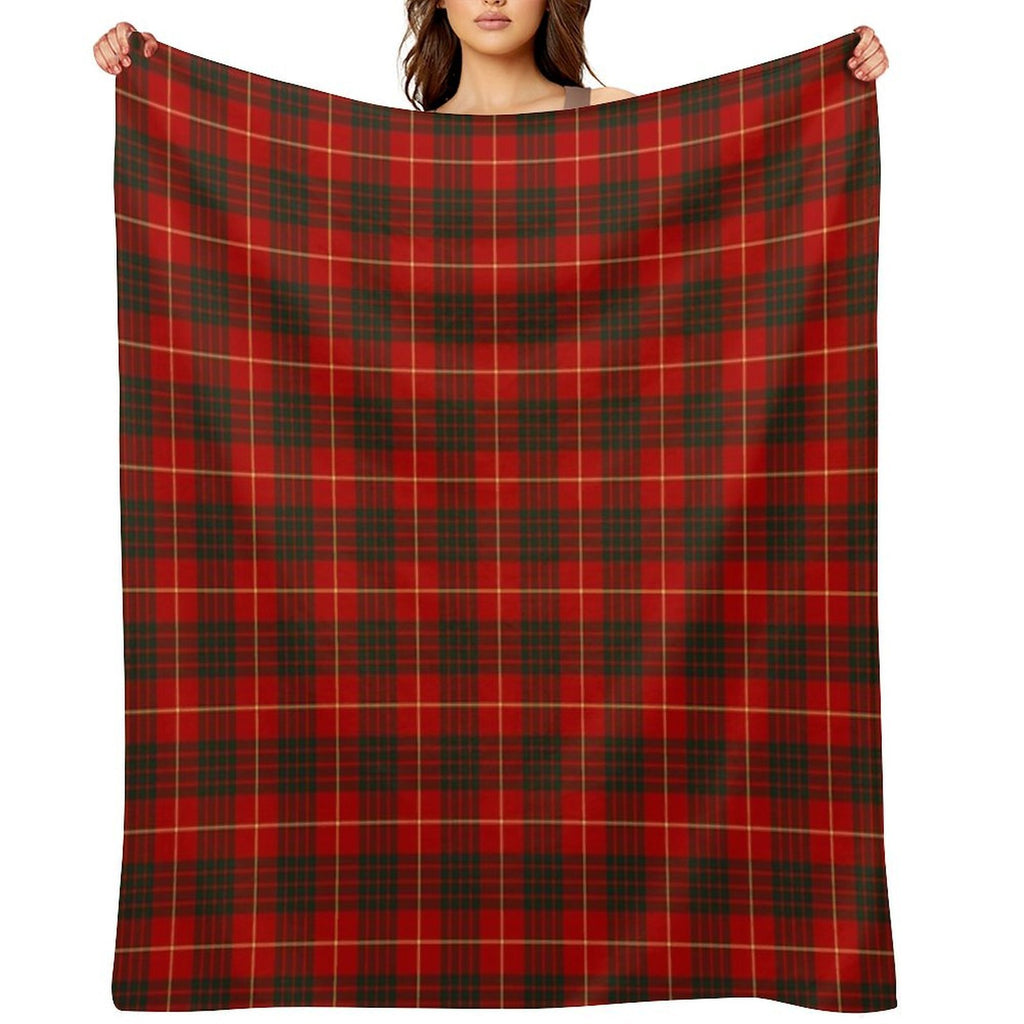 Clan Cameron Tartan Quick-dry Throw Blanket